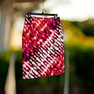 Worthington Size 4 Cheerful Pencil Skirt Abstract‎ Multicolor New Read